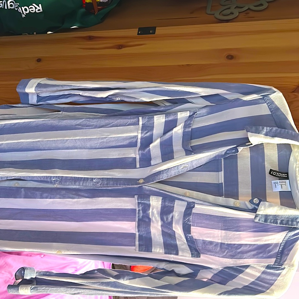 Striped Button Up